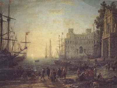 Port with the Ville Medici (mk17), Claude Lorrain